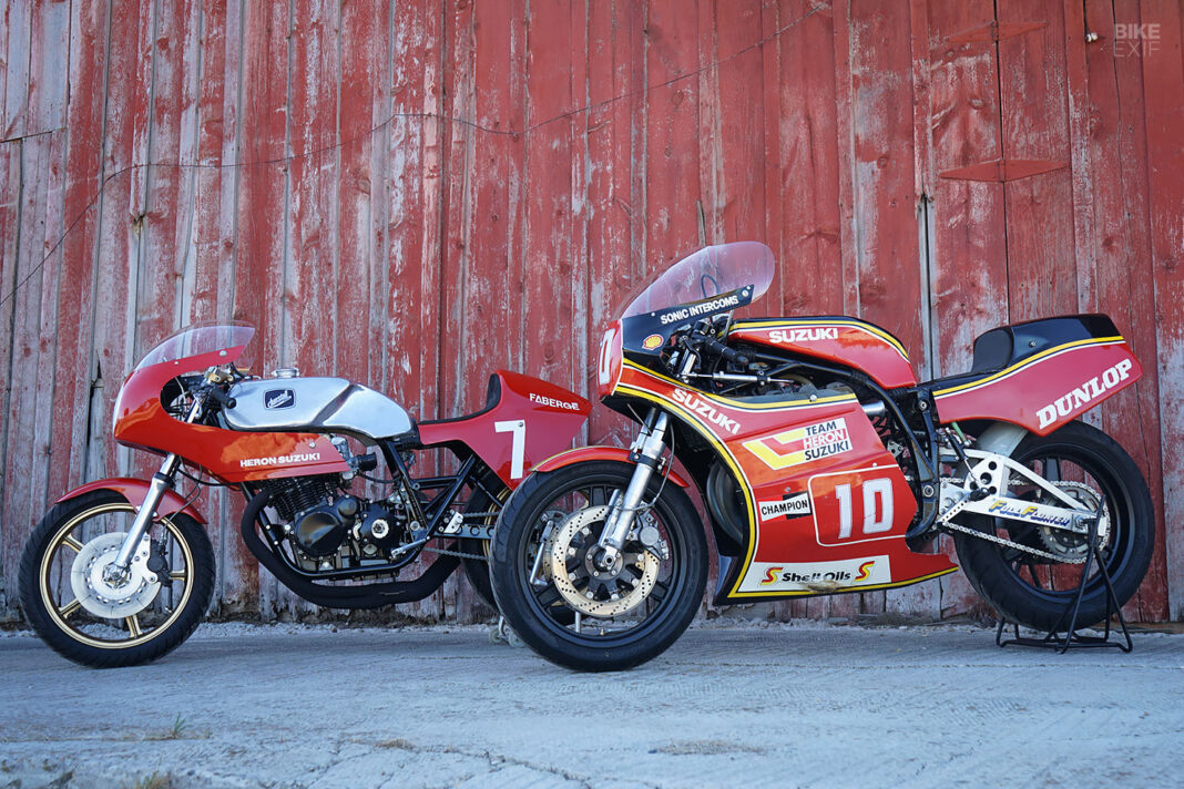 Historic F1 Suzukis from Union Motorcycle Classics