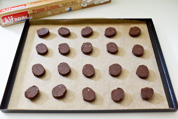 Gluten-free Chocolate Sablés (Just 4 Ingredients!)