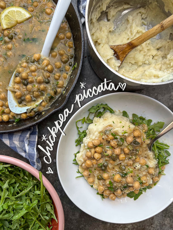 Chickpea Piccata – Shutterbean