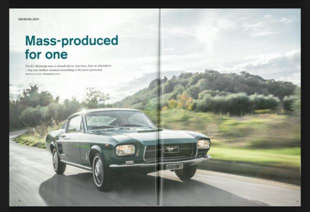 1967 Ford Mustang GT Zagato Elaborazione 289 4-Speed