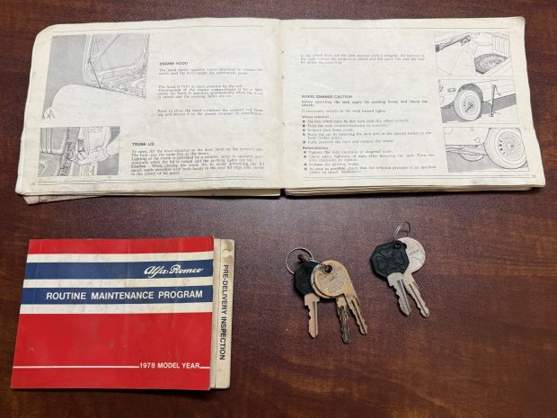 28k-Mile 1978 Alfa Romeo 2000 Spider Veloce