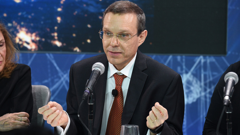 Avi Loeb seen at a conference