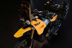 2026 BSA Thunderbolt single-cylinder adventure bike