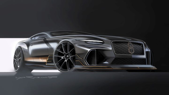 Bentley Supersports – Car Body Design
