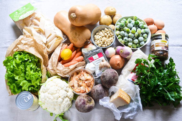 Vegetarian Batch-Cooking for Winter: 1 1/2-Hour Prep, 6 Easy Meals !